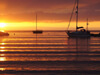 Sunset on Seahouses Harbour